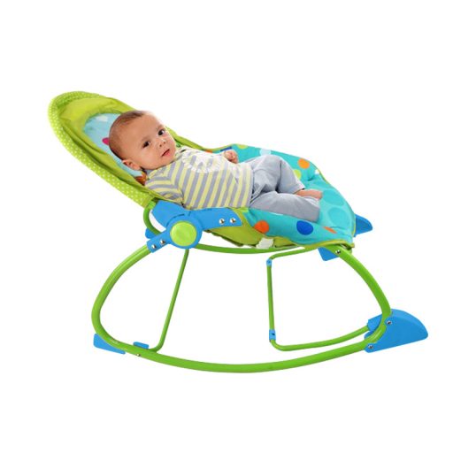 Balansoar bebe cu vibratii si sunete-albastru