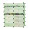 Dulap tip pantofar modular din plastic, verde