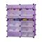 Dulap tip pantofar modular din plastic, mov