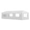 Cort evenimente, alb-3x9 metri