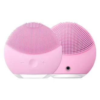 Aparat electric pentru masaj facial-roz