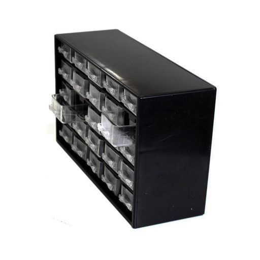 Organizator pentru piese, 25 sertare