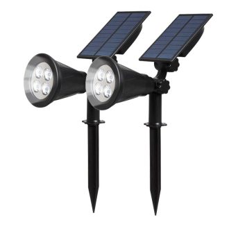 2 buc lampi solare, iluminat de exterior decorativ