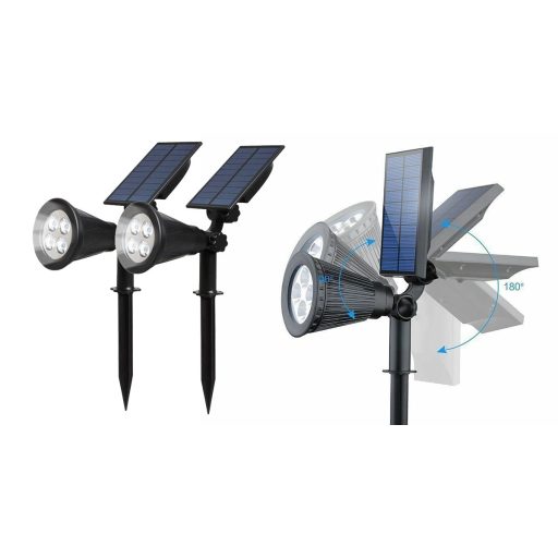2 buc lampi solare, iluminat de exterior decorativ
