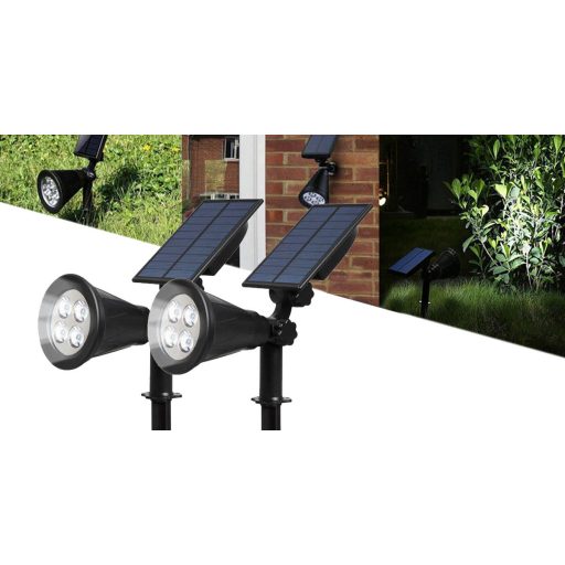 2 buc lampi solare, iluminat de exterior decorativ