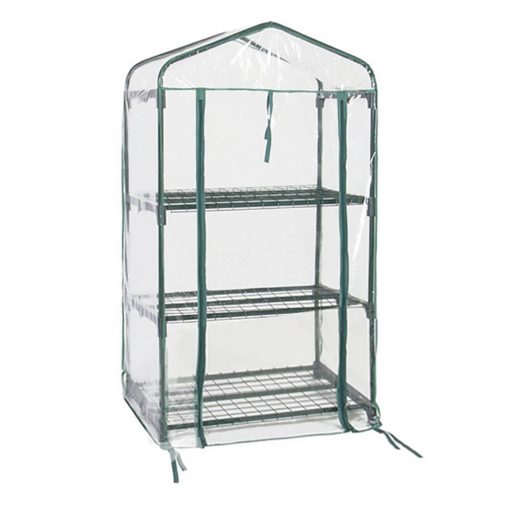 Mini sera cu structura din metal