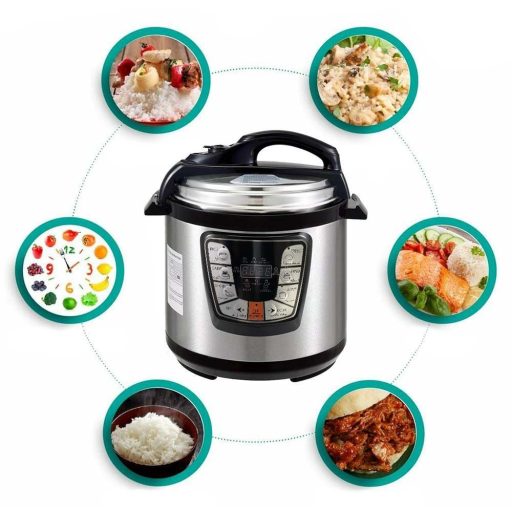 Slow cooker, oala sub presiune multifunctionala, 6L