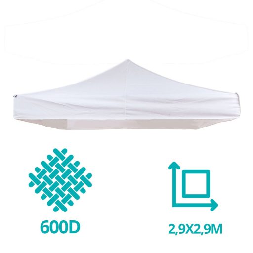 Prelata pentru pavilion de gradina, diferite dimensiuni-2,9x4,5 metri, acoperis