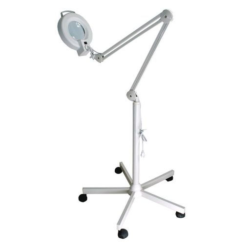 Lupa cosmetica cu picior si lumina