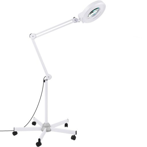 Lupa cosmetica cu picior si lumina