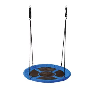 Leagan cuib-110 cm-albastru-fara cort