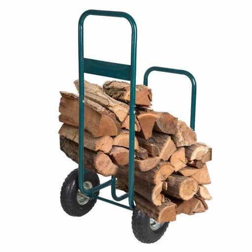 Carucior transport lemne