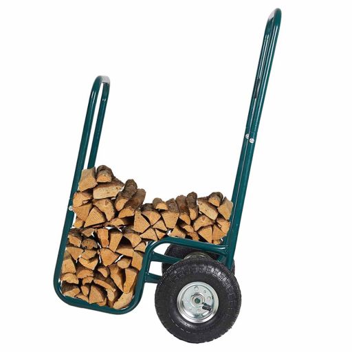 Carucior transport lemne