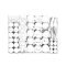 Set ornamente de brad, 112 piese-alb