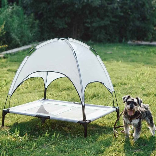 Culcus cu parasolar pentru animale de companie-L