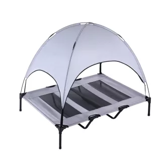 Culcus cu parasolar pentru animale de companie-XL