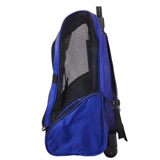 Geanta transport animale de companie 2 in 1-albastru
