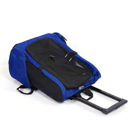 Geanta transport animale de companie 2 in 1-albastru