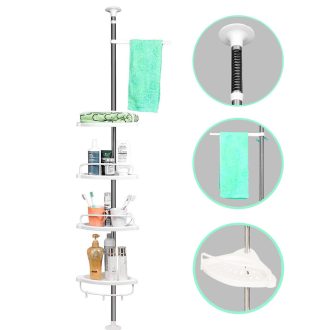 Raft telescopic pentru baie