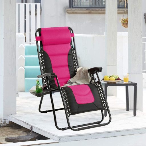Scaun Delux gravitatie zero-pink