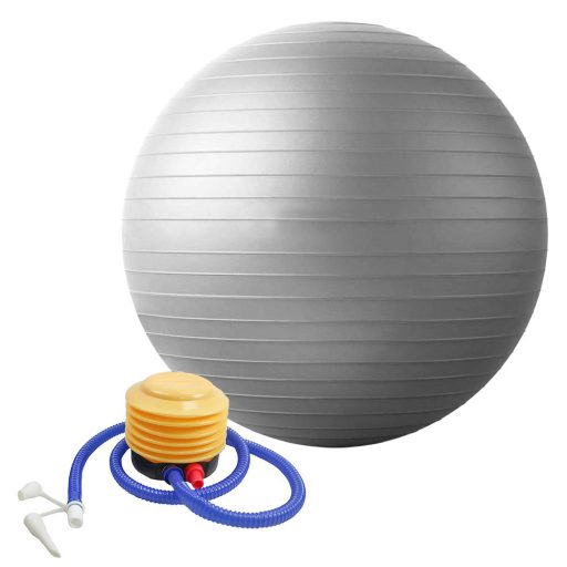 Minge fitness, 75 cm, cu pompa