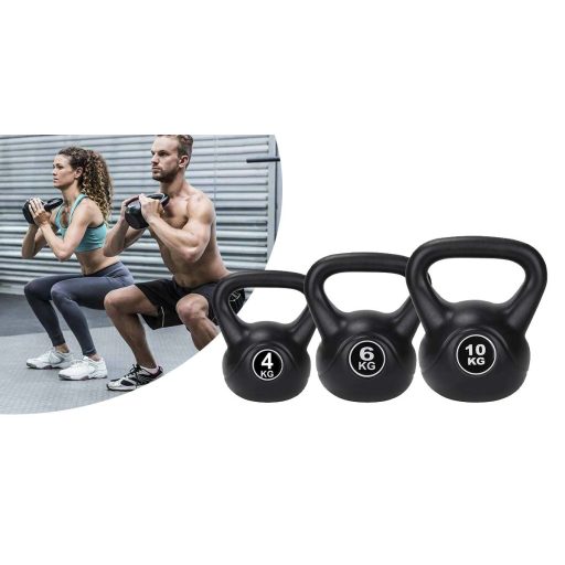 Set kettlebell, 4-6-10 kg