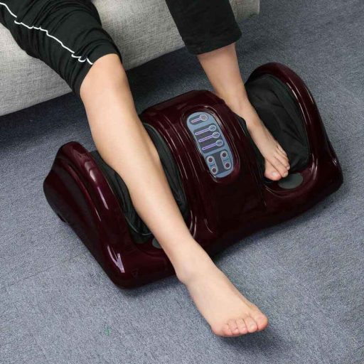 Aparat de masaj Serenity pentru picioare-visiniu
