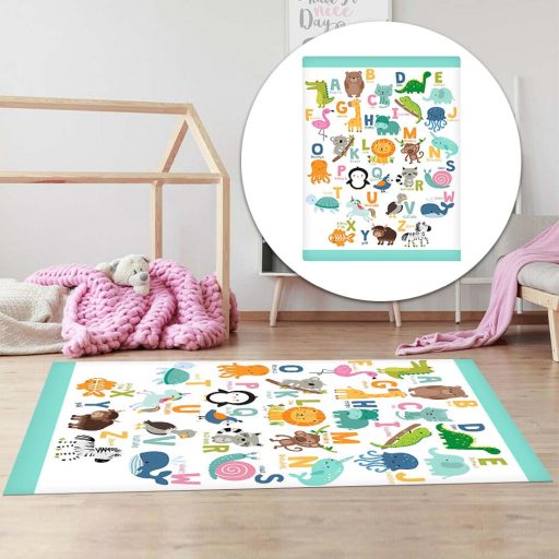 Covor copii 130x180 cm-Animale