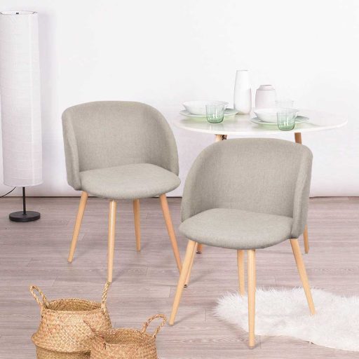 Scaun tapitat Betti, 2 buc