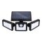 Lampa solara cu 3 panouri rotative