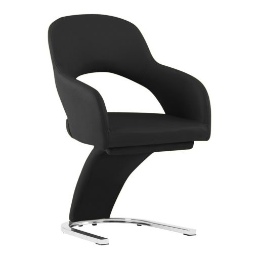 Scaun de sufragerie Emma 2 buc-negru