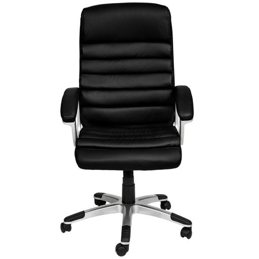 Scaun de birou directorial premium-negru