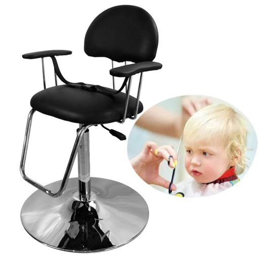 Scaun frizerie copii, negru
