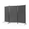 Paravan despartitor mobil 260x180cm, gri