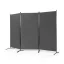 Paravan despartitor mobil 260x180cm, gri