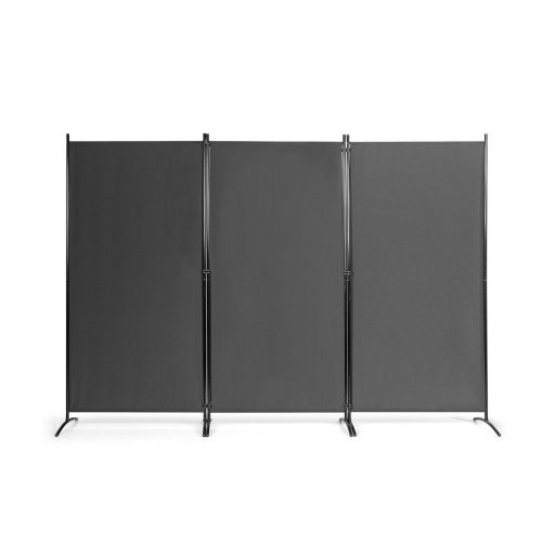 Paravan despartitor mobil 260x180cm, gri