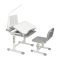 Birou multifunctional copii, inaltime reglabila-gri