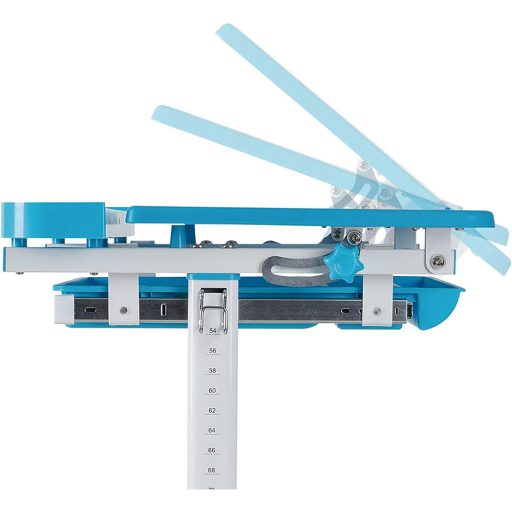 Birou multifunctional copii, inaltime reglabila, albastru