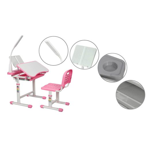 Birou multifunctional copii, inaltime reglabila