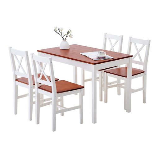 Set masa de bucatarie cu 4 scaune
