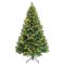 Brad artificial, cu 260 LED-uri, alb cald-180 cm
