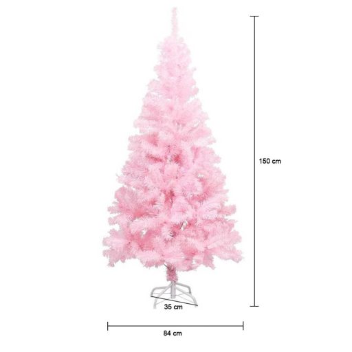 Brad artificial roz-150 cm
