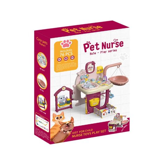 Set de ingrijire a animalelor, 72 piese