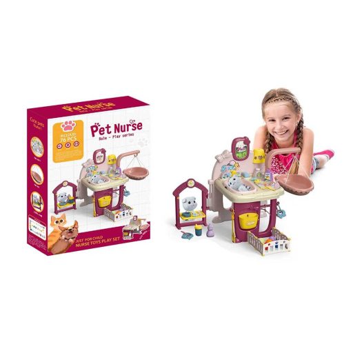 Set de ingrijire a animalelor, 72 piese