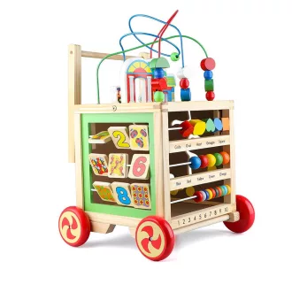 Premergator multifunctional din lemn