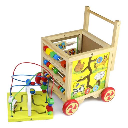 Premergator multifunctional din lemn