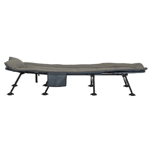 Pat de camping cu design pliabil