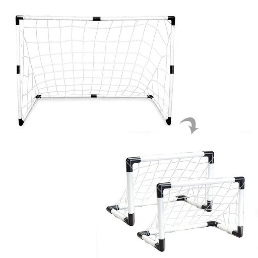 Set poarta fotbal cu minge