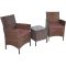 Set mobilier de gradina din polyratan
