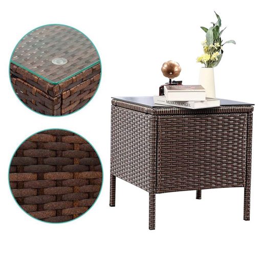 Set mobilier de gradina din polyratan